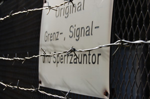 Original Signalzaun im Freilandgrenzmuseum in Sorge