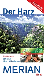 Merian Reiseführer Harz - bei jeder Harz Card kostenlos dabei