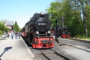 Harzer Schmalspurbahn Brockenbahn Bahnhof Westerntor