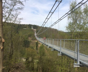 Hängebrücke Harz Rappbodetalsperre