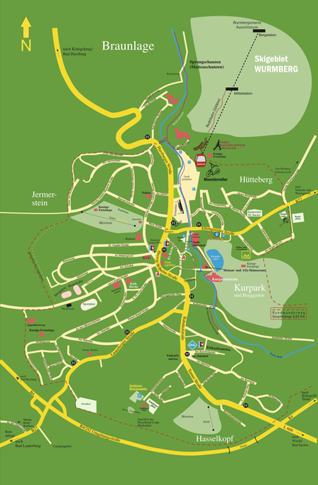 Stadtplan Braunlage